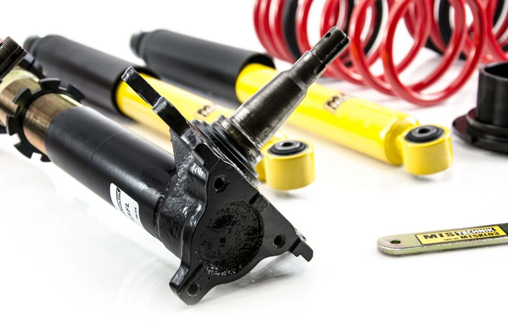 BMW 02 E10 + Touring E6 MTS Gewindefahrwerk STREET inkl. Uniball Domlager | Mit Teilegutachten ! 1502 / 1600 / 1802 /2002 Tii