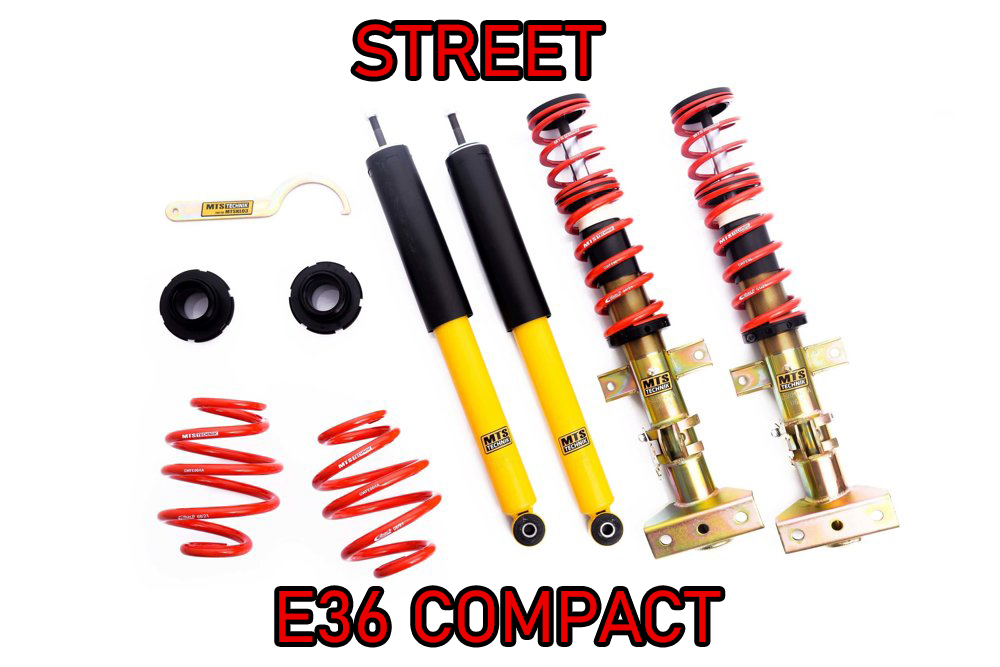 MTS Gewindefahrwerk BMW E36 Compact
