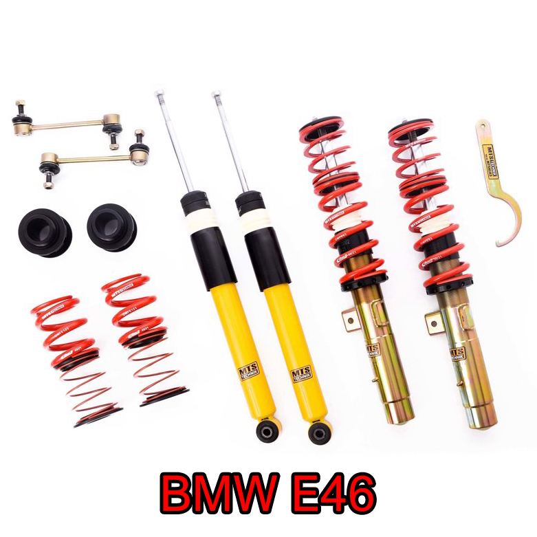 MTS Gewindefahrwerk BMW E46 Limo / Coupe / Touring / Cabrio / Compact